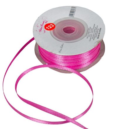 Szatén szalag Fuchsia 3mmx50m