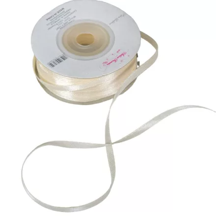 Szatén szalag Ivory 3mmx50m