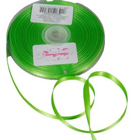 Szatén szalag Apple Green 6mmx50m  Szatén szalag Apple Green 6mmx50m