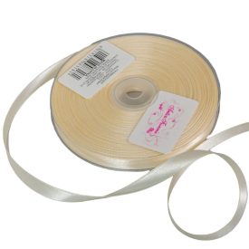 Szatén szalag  Ivory 10mmx50m  Szatén szalag  Ivory 10mmx50m