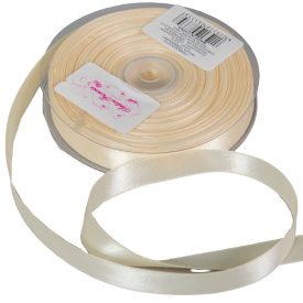 Szatén szalag Ivory 16mmx50m Szatén szalag Ivory 16mmx50m