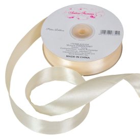Szatén szalag Ivory 25mmx50m Szatén szalag Ivory 25mmx50m