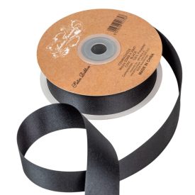 Szatén szalag matt Black 25mmx20m Szatén szalag matt Black 25mmx20m