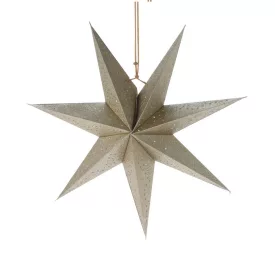 Papír csillag arany 45cm