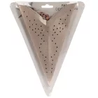 Papír csillag arany 45cm