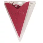 Papír csillag piros 45cm