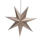 Papír csillag arany 60cm