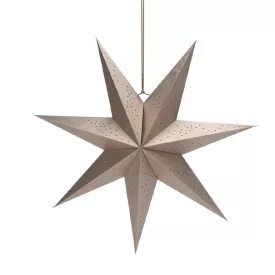 Papír csillag arany 60cm