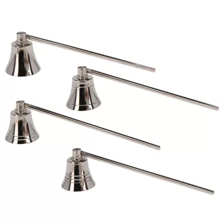 Gyertya eloltó ezüst színű 23cm