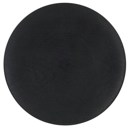 Műanyag tálca fekete D33cm