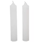 Szálas gyertya fehér 12x2cm 6db/csom (db ár)