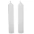 Szálas gyertya fehér 12x2cm 6db/csom (db ár)