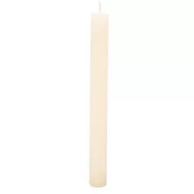 Rusztikus szálas gyertya ivory 20cm 