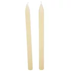 Szálas gyertya hatszög ivory 27cm 2db/csom (db ár)
