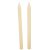 Szálas gyertya hatszög ivory 27cm 2db/csom (db ár)