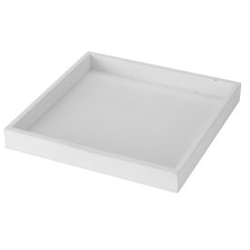 Fa tálca fehér 30x30cm Fa tálca fehér 30x30cm