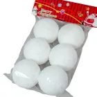 Havas golyó 6cm 6db-os csomag