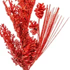 Glitteres ág piros 68cm