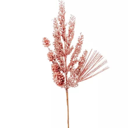 Glitteres ág rózsaszín 68cm