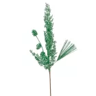 Glitteres ág zöld 68cm