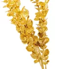 Glitteres eukaliptusz ág arany 83cm