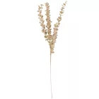 Glitteres eukaliptusz ág pezsgő 83cm