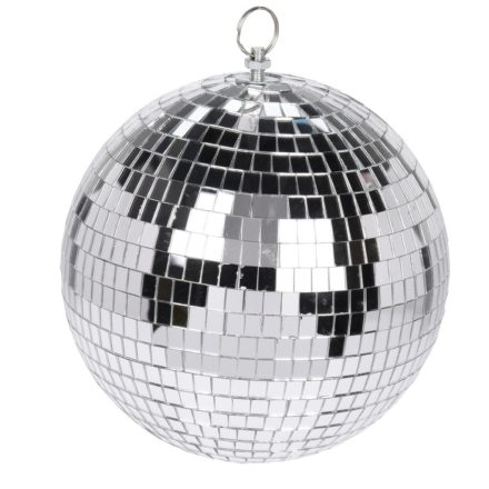 Tükrös gömb ezüst 12cm