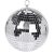 Tükrös gömb ezüst 18cm