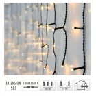 Jégcsap 160 LED-es adapteres bővítő elem meleg