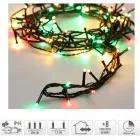 Fényfüzér 180 LED-es időzítős programos adapteres piros-meleg-zöld