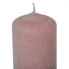 Bársony glitter henger gyertya 50x75mm mályva 4db/csom (db ár)