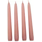 Bársony glitter spitz gyertya 195mm púder 4db/csom (db ár) 