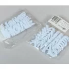 Filc felirat fehér 8cm 10db-os csomag