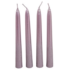Bársony metál spitz gyertya 195mm halvány lila Bársony metál spitz gyertya 195mm halvány lila
