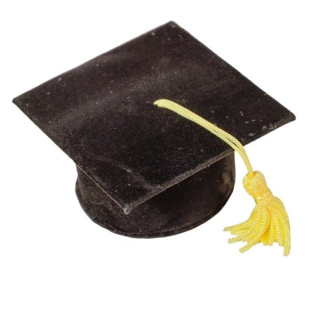Ballagási sapkás papírdoboz fekete M3,5x7cm