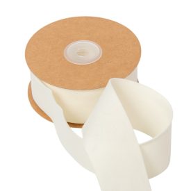 Bársony szalag krém 4cmx10y Bársony szalag krém 4cmx10y