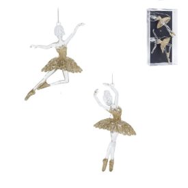 Ballerina akasztós pezsgő műa 15cm 2db-os Ballerina akasztós pezsgő műa 15cm 2db-os