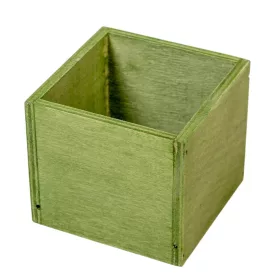 Dekoláda country-zöld rusztikus kocka M8x9x9cm