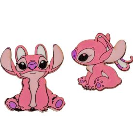   Nyomtatott dekorkarton  Angel figura (Stitch) 6-7cm 2db-os csomag