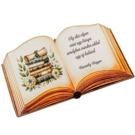 Nyomtatott dekorkarton - Ballagási könyv- Az élet... 13cm