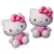 Nyomtatott dekorkarton Hello Kitty 7cm 2db-os csomag