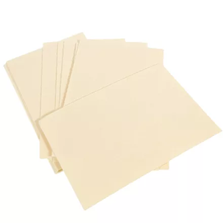Barkács filc lap A4 méret krém 2mm 10db-os csomag