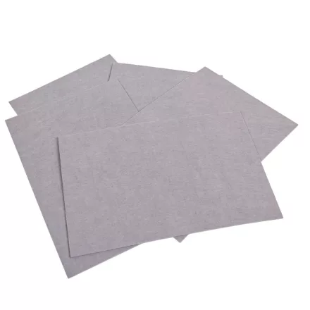 Barkácsfilc, filc lapok szürke 2mm 10db-os
