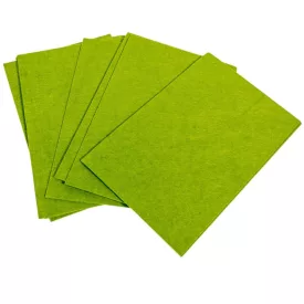 Barkács filc lap A4 méret olíva 2mm 10db-os csomag