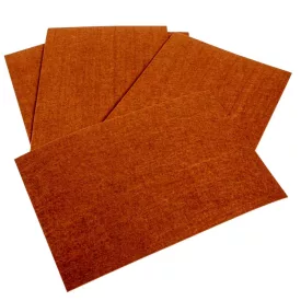Barkácsfilc, filc lapok barna 2mm 10db-os