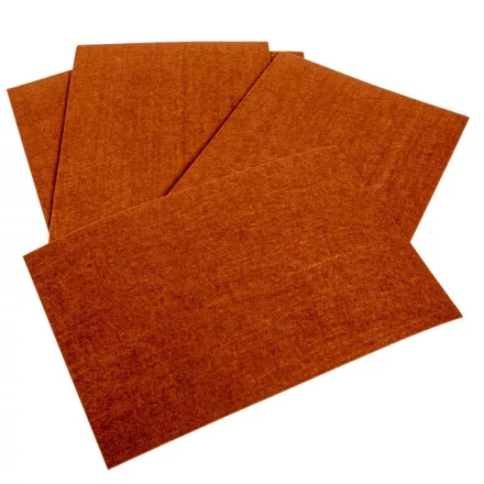 Barkácsfilc, filc lapok barna 2mm 10db-os