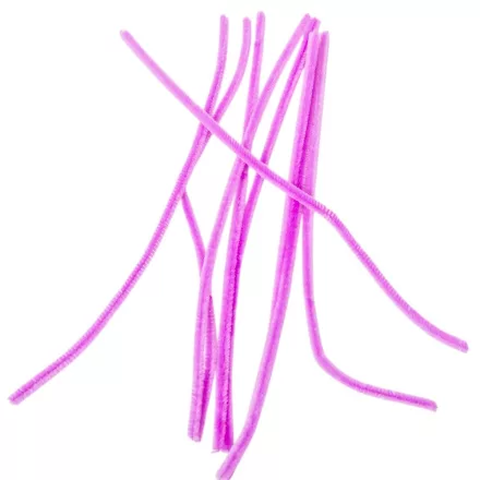 Zsenília drót lila 30cm 100db-os