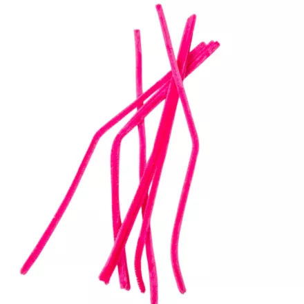 Zsenília drót magenta 30cm 100db-os