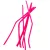 Zsenília drót magenta 30cm 100db-os