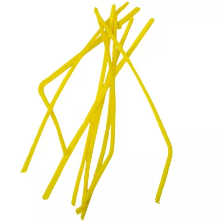 Zsenília drót citromsárga 30cm 100db-os